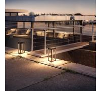Radia - Borne & Potelet Solaire - Aluminium - Noir