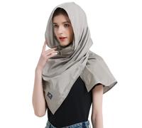 Radia Smart® Écharpe de protection contre les champs électromagnétiques, tissu en fibre d'argent, protection contre les radiations, 5G, WiFi, cellulaire, Bluetooth. Haute efficacité de blindage.