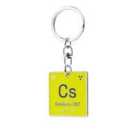 Radiacode Funny Physics Gifts for Enthusiasts and Nuclear Nerds Glow in the dark Keychain Science Accessories Cesium137