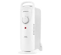 Radiateur Bain d'Huile Orbegozo RO1020C 1000W 230V Pose Libre Poignée de Transport Témoin de Fonctionnement Blanc