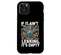 Radial Engine If It Ain't Leaking Its Empty Mechanic Coque pour iPhone 11 Pro