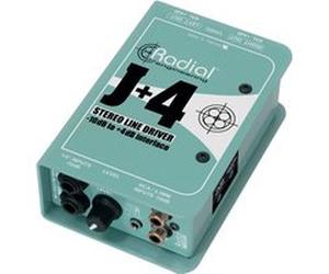 Radial J+4 Convertisseur Actif Stereo Boites Magiques G
