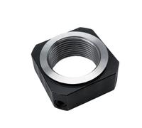 Radial Lock Nut Anti-loose Nut Anti-loosening Nut Écrous de verrouillage carrés, haute précision, tampon en laiton intégré, fixation de type RN, contre-écrou(M5x0.5P)