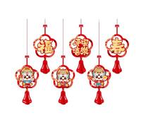 RadianceBiz Décoration Suspendue Du Nouvel An Chinois, Caractères Chinois, Printemps Traditionnel