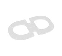 RadianceBiz Gabarit Rond Modèle Patron Porte-Monnaie Règle Couture Acrylique Facilité Prise en Main Utilisation Répétée Convient à la Couture Débutants Ateliers, 14.5 Cm X 9 Cm X 0.4