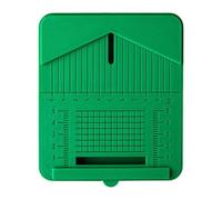 RadianceBiz Guide de Perforation Support de Modelage Outil de Précision Établi de Travail avec Échelle de Mesure pour Un Perçage Exact Adapté pour L'Artisanat et, Vert