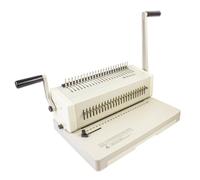 RadianceBiz Machine C25A Reliure Perforation Compacte Relieuse Peigne Manuelle à Déchs Ergonomique pr Bureaux, Bureau
