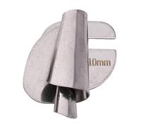 RadianceBiz Pied presseur pour ourlet roulé, plieur, plieur de bords, accessoires pour machine à coudre, guide pour ourlet roulé, pied presseur 10 mm