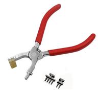 RadianceBiz Pince à Perforer le Cuir avec Poignées Confortables pour Usage Domestique et Artisanal Outil Poinçonnage avec Pointes Amovibles pour Diverses Épaisseurs, style to 2