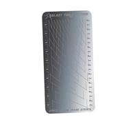 RadianceBiz Planche de Découpe Masquage Modèle Double Face Accessoire Découpe En Inox Surface Lisse pour Papier Masking Convient à La Fabrication de Maquettes Tra, Style D