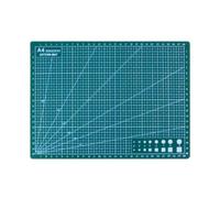 RadianceBiz Tapis de Découpe Autocicatrisant Double Face Grille Précise Protège Table pour Modélisme 30cmx22cmx0.3cm Adapté Aux Artistes Maison At, Vert Foncé