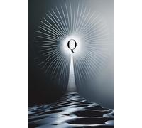 Radiant Ascent My Journey Toward the Light Q Monogram Initial Journal