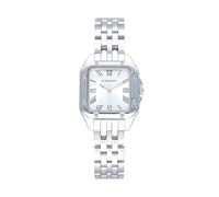 Radiant - Collection Bahamas - Montre analogique. Montre-Bracelet pour Femme. Montre à Bracelet avec Cadran argenté et Bracelet en Acier. Taille 28 mm. 3 ATM.
