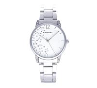 Radiant - Collection Formentera - Montre analogique à Quartz. Montre-Bracelet pour Femme. Bracelet avec Cadran argenté et Bracelet en Acier Inoxydable. Taille 36mm. 3ATM.