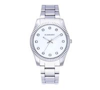 Radiant - Collection Polynésie - Montre analogique à Quartz. Montre-Bracelet pour Femme. Bracelet de Montre avec Cadran argenté et Bracelet en Acier Inoxydable. Taille 36mm. 3ATM.