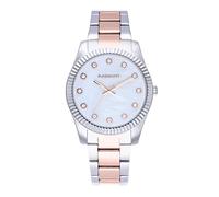 RADIANT - Collection Polynésie - Montre analogique et Automatique. Montre-Bracelet pour Femme. Bracelet de Montre avec Cadran argenté et Bracelet en Acier Inoxydable. Taille 36mm. 3ATM.