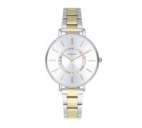 Radiant - Collection Saturn - Montre analogique et Automatique. Montre-Bracelet pour Femme. Bracelet de Montre avec Cadran argenté en Acier Inoxydable. Taille 36mm. 3ATM.