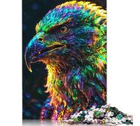 Radiant Eagle Puzzle 1000 Pièces Educa Jouet en Bois Divertissement Créatif De l'art De La Décoration Jeu Éducatif Challenge Toy Adultes Et Enfants À Partir De 14 Ans 1000pcs (38x26cm)