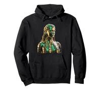 Radiant Golden Aphrodite - Mythologie Grecque Futuriste Cyber Sweat à Capuche