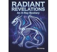 Radiant Revelations: An X-Ray Bestiary: A Unique Anatomy and Skeleton Coloring Book of Mythical Creatures for Adults and Teens