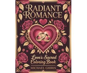 Radiant Romance: Love's Sacred Coloring Book - Intricate Heart Mandalas & Romantic Patterns for Adults - Mindful Meditation, Stress Relief & Creative Expression