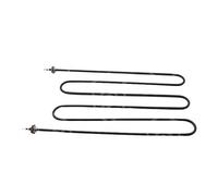 Radiateur 2 trous Fixation Longueur 425 mm Espacement entre les fixations 247 mm Largeur 260 mm 230 V 2500 W M14 x 1,5 compatible avec MKN 203553, 574094 Piccolo, 25181 pour Salamandre, grille-pain