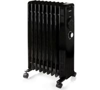 Radiateur a bain d'huile - 2000 W - DOMO - DO7327R - 42,5 x 28 x 64 cm - Noir