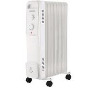 daewoo radiateur à bain d'huile 2000w blanc DOH-499M.WHITE serie