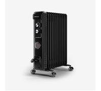 Radiateur à bain d'huile 2500W avec 11 éléments, contrôle du thermostat