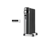 Radiateur à bain d'huile Agadir Connect 2000 de 2000W avec Wifi, commandes vocales et 3 intensités