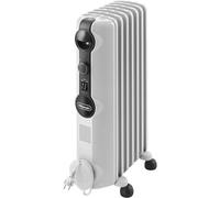 radiateur à bain d'huile mobile 700W 800W 1500W blanc Delonghi Blanc