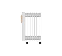 Radiateur à bain d'huile mobile - SUPRA - Orion 2000 - 2000 W - Thermostat réglable - Roues de déplacement