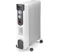 Radiateur à Bain d'Huile - Olimpia Splendid - Caldorad 9TT - 2400 W - Minuterie - Blanc