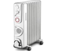 Radiateur À Bain D'Huile Portable | Chauffage Mobile Électrique Thermostat 9 Ailettes Télécommande Économie D'Énergie | Minut[L1146]
