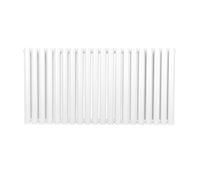 Radiateur à Colonne - MONSTERSHOP - 600mm x 1200mm - Acier au carbone - 5000W - Blanc