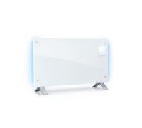 Klarstein Radiateur à convection Bornholm 2000 W - Jusqu'à 40 m², Écran LCD, Minuterie, Blanc