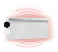 Radiateur à convection - Klarstein Hot Spot Slimcurve - Convecteur - 2000W - Minuteur - IP24 - Blanc Blanc G