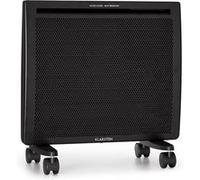 Radiateur à convection - Klarstein Hot Spot Slimcurve Double Wave - Convecteur - 1000W - Noir Noir G