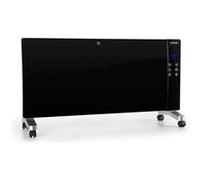 Radiateur à convection - Klarstein Lindholm - Convecteur - 2000W - Télécommande - IP24 - Noir Noir G