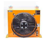 Radiateur à débit AH1012T-CA 100 l/min, échangeur de chaleur à huile, plaque de refroidissement d'huile for système hydraulique vents forts(DC24V)