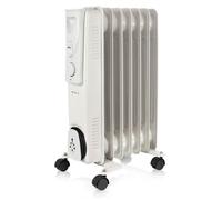 Radiateur à Huile 7 Éléments, 3 Niveaux de Puissance, Régulateur de Température, emerio, HO-124421, 1500, Blanc Blanc G