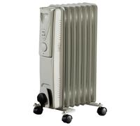 Radiateur À Huile De 7 Fins 1,5kW, Blanc - HEA1130GE