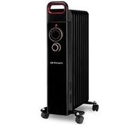 Radiateur à huile Orbegozo RUN 2000 Noir Silencieux 2000W Inertie thermique avec protection anti-basculement G