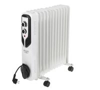 Radiateur à huile Radiateur électrique 2500 W Blanc Thermostat