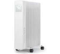 Klarstein Sanford Smart 2500W Radiateur à Bain d'Huile 11 Éléments Blanc