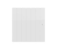 Radiateur à inertie active Fontea - Fonte - Blanc - 1000W