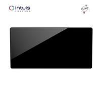 Radiateur à inertie CAMPAVER Nativ Horizontal 2000W Finition Noir astrakan - INTUIS SIGNATURE K161127