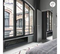 Radiateur à inertie CAMPAVER Nativ plinthe 1500W Noir astrakan - INTUIS SIGNATURE K161425