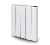 Radiateur à inertie céramique - WARM TECH - 1000W - Thermostat digital - Timer 7 jours - Fixation murale