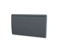 Radiateur à inertie céramique 1500W Horizontal et bombé Gris